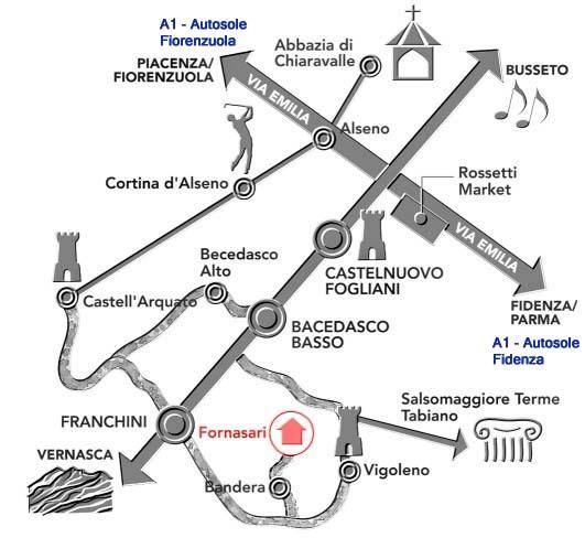 Casa Dell' Abbondanza B&B Agriturismo Vigoleno Exterior foto